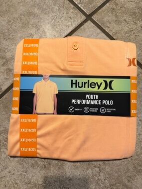 Hurley Peach Performance Polo